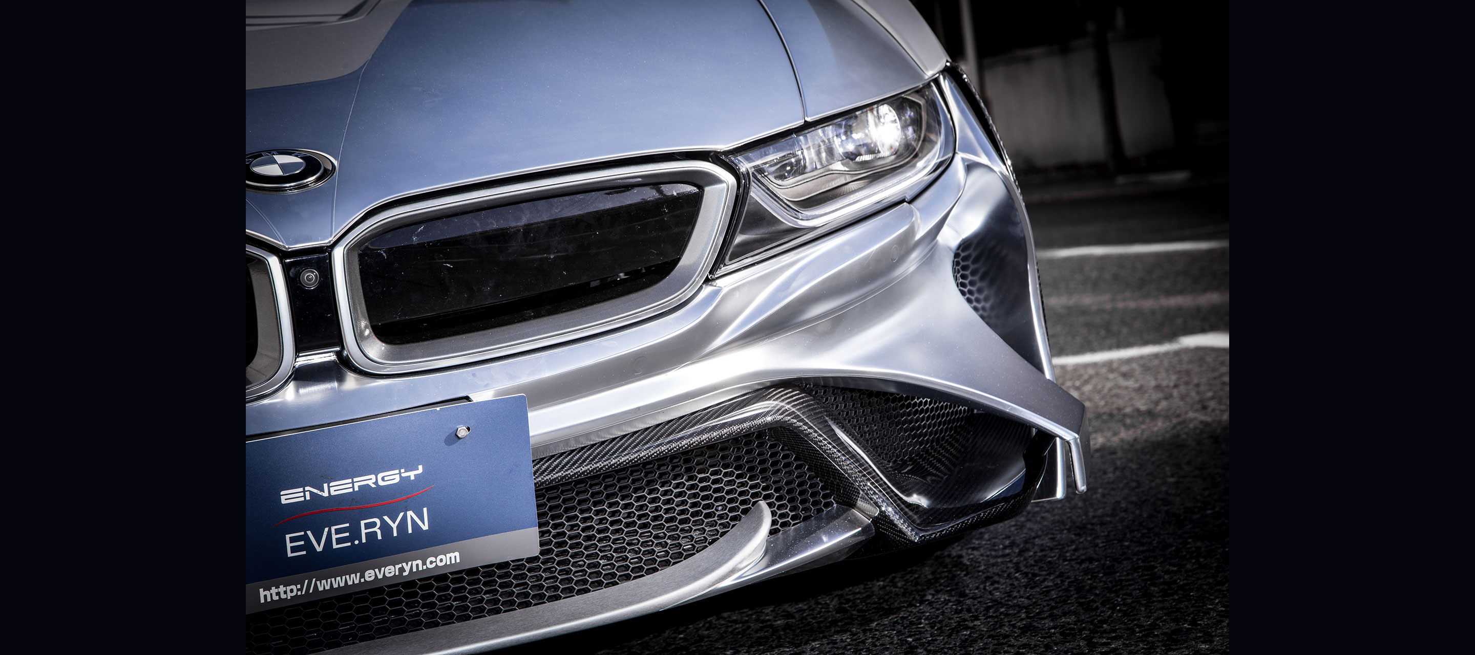 BMW i8 silver wrapping15