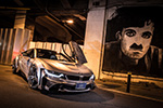 BMW i8 silver wrapping10